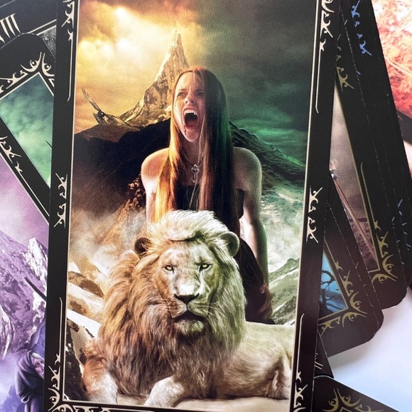 Dark Fairytale Tarot Cards Deck Lo Scarabeo Made In Italy 5" x 2 1/2" - Picture 4 of 7